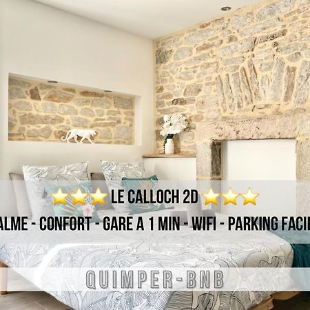 Le Calloch 2D - Studio 4 Etoiles - Quartier Gare - Wifi - Netflix Quimper Extérieur photo