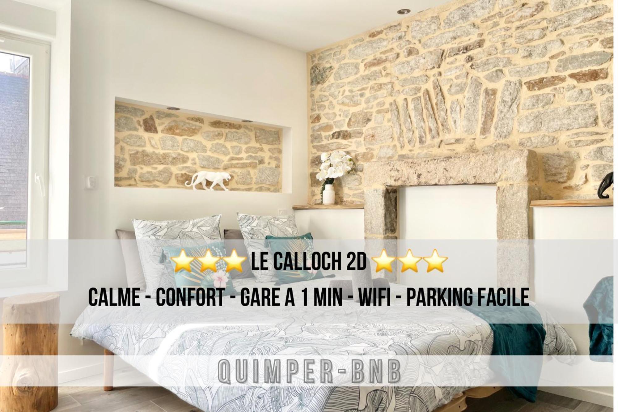 Le Calloch 2D - Studio 4 Etoiles - Quartier Gare - Wifi - Netflix Quimper Extérieur photo