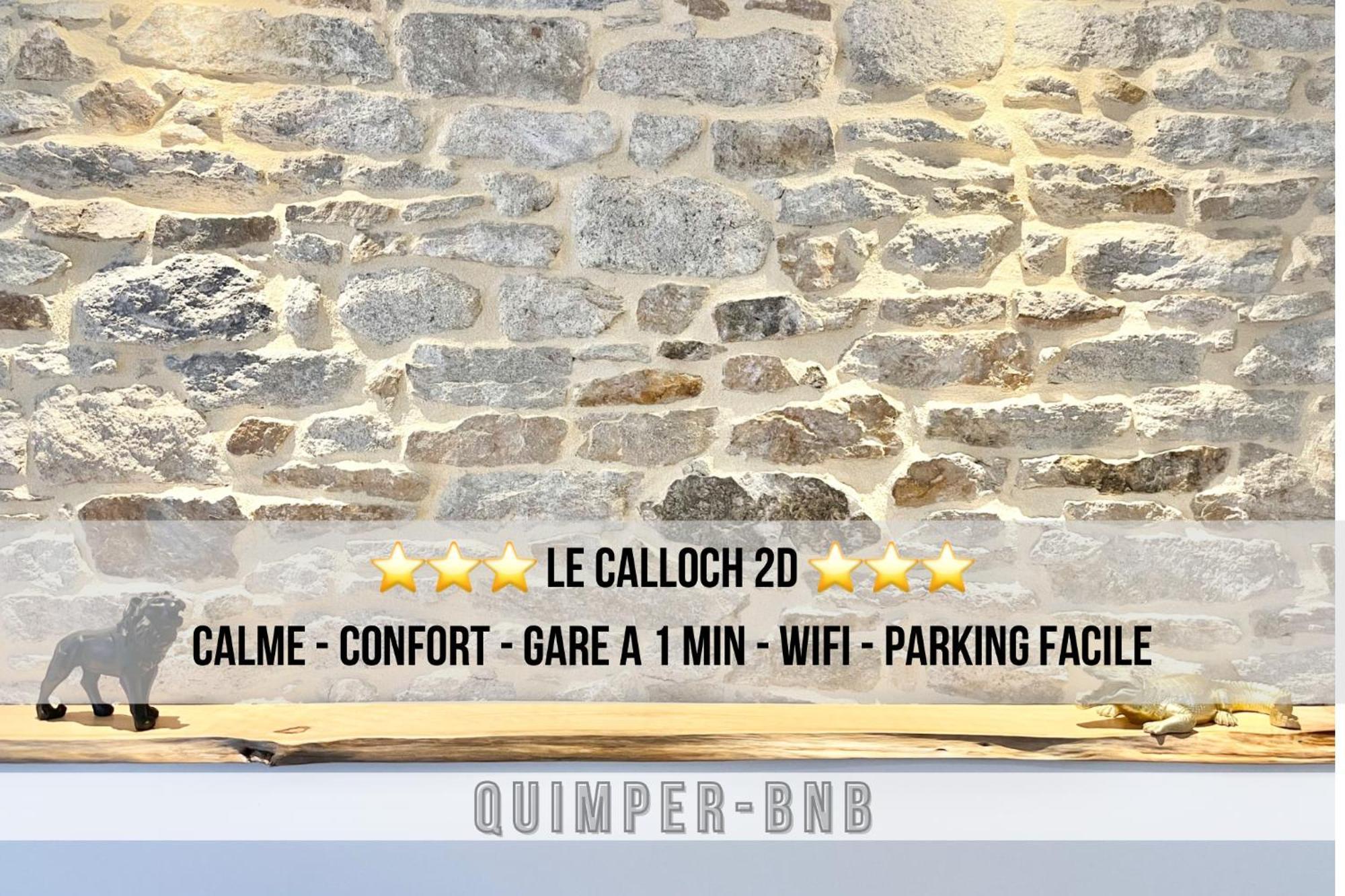 Le Calloch 2D - Studio 4 Etoiles - Quartier Gare - Wifi - Netflix Quimper Extérieur photo